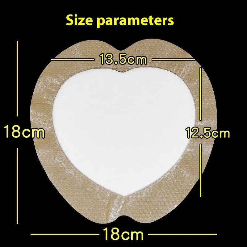 Large skin colour silicone gel foam bedsore dressing for pressure ulcer prevention