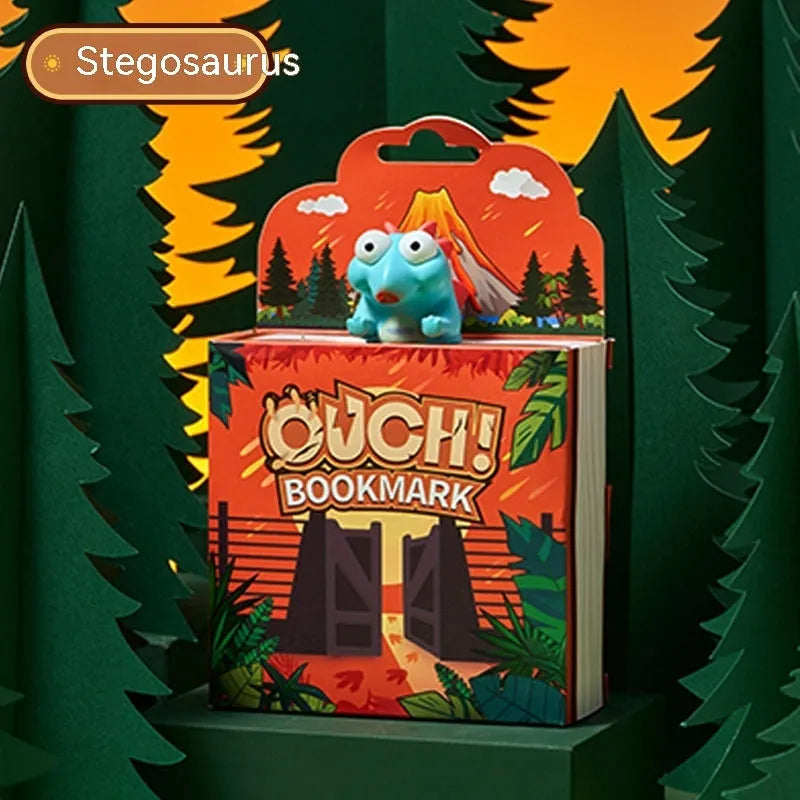 Dinosaur series animated bookmark with Tyrannosaurus Rex design for pupils' stationery