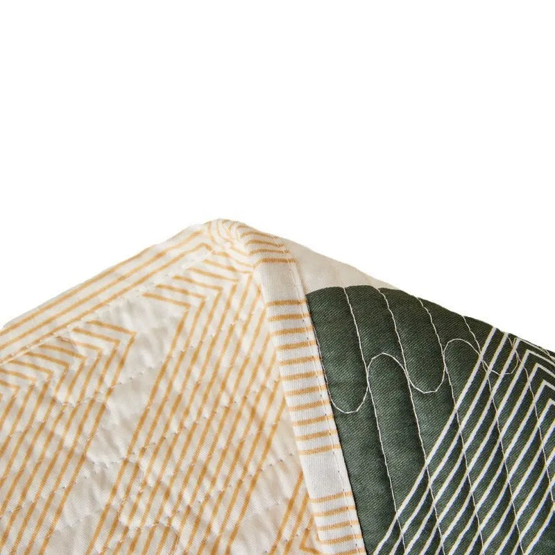 Pure cotton printed bed sheet set in modern simplicity style for 2.2 metre beds
