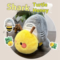 Creative transformation doll plush toy in cow horse colour, 18cm pendant height, multi-function design for teenagers