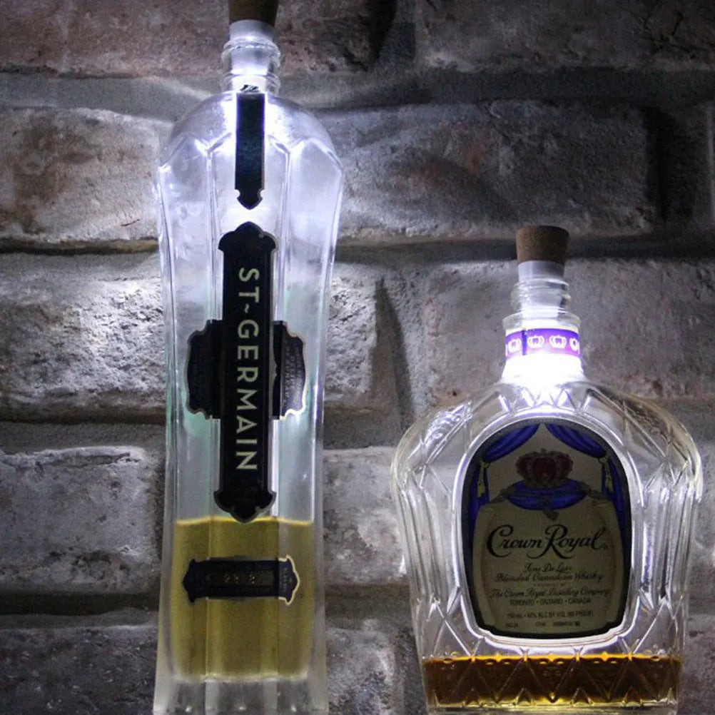 Rechargeable LED luminous bottle cap cork light with plastic shell