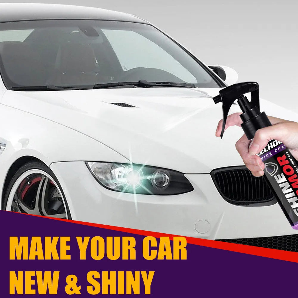 Automobile nano coating spray in hand spray bottle, microplated crystal car coating agent