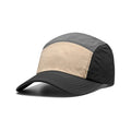 Men's quick-drying cotton-polyester baseball cap in curved brim design with four colour options