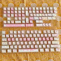 Meow Meow Team full set of 141 sublimation printed plastic key caps for mechanical keyboards.