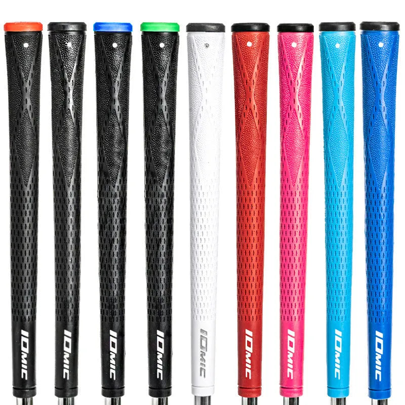 TPE/TPR golf club grip in multiple colour options including pink, red, blue, white and black combinations