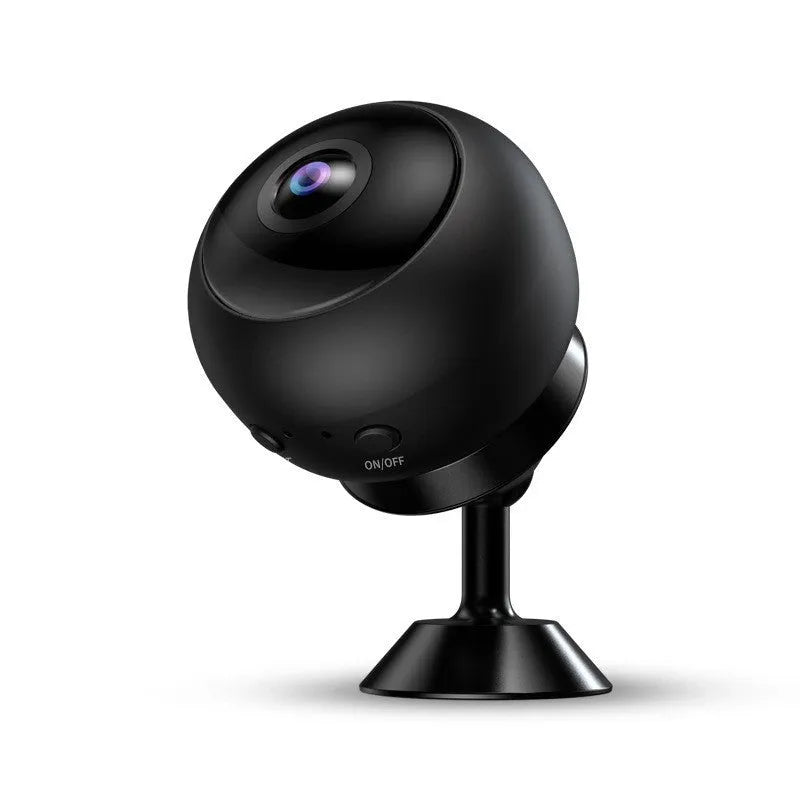1080p wireless WiFi security camera with ABS plastic housing and 3.6 degree lens