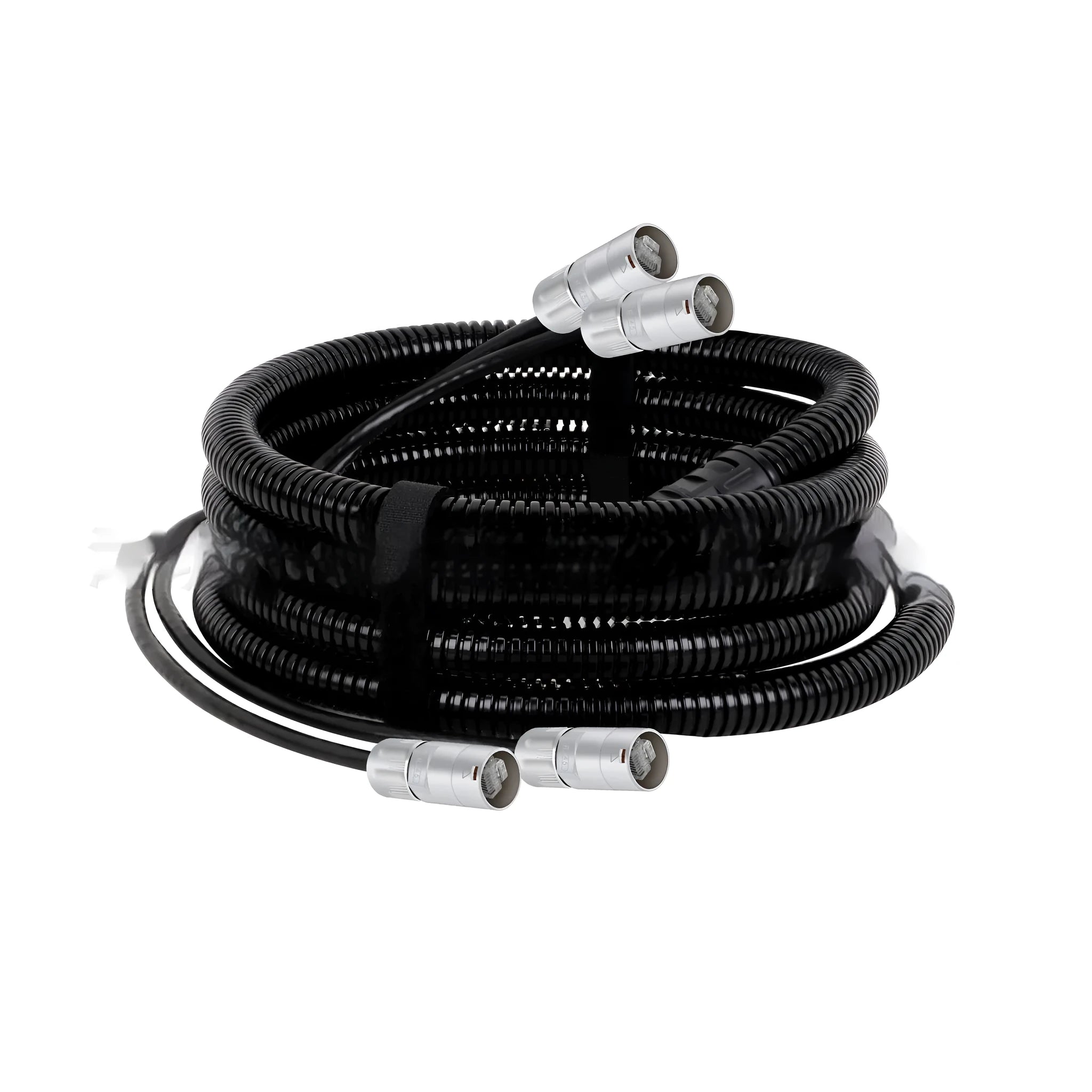 Cat5 and Cat6 UTP Ethernet extension cable with RJ45 connectors in various lengths